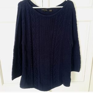 Jean Pierre cable knit sweater